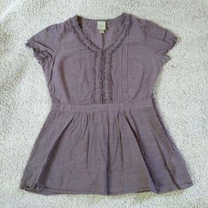 Lavender Top in 100% Cotton